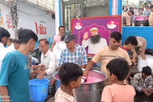 भीषण गर्मी में पानीपत के फतेहपुरी चौक पर लगाई ठंडे मीठे पानी की छबील, राहगीरों को मिली राहत