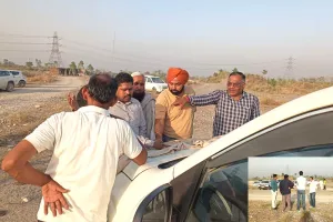 ताजेवाला में सीएम फ्लाइंग और विजिलेंस टीम की छापामारी, पंचायती जमीन पर पत्थरों का  स्टॉक करने का आरोप
