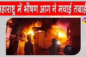 Thane Fire: ठाणे की सब्जी मंडी में भीषण आग का तांडव, कुछ ही देर में हुई विकराल