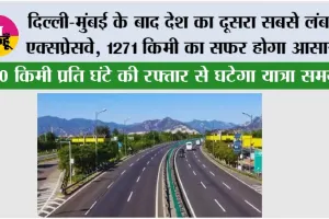 Expressway News: दिल्ली-मुंबई के बाद देश का दूसरा सबसे लंबा एक्सप्रेसवे, 1271 किमी का सफर होगा आसान