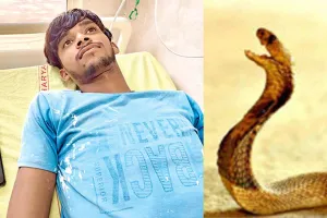Snake Bite: युवक को सांप ने डसा, अस्पताल में भर्ती 