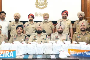8 किलो 499 ग्राम हेरोइन, 1.33 लाख नशीली गोलियां बरामद, 6 गिरफ्तार 