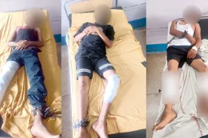पुलिस पर फायरिंग कर भाग रहे भैंस चोर गिरोह के तीन बदमाश मुठभेड़ के बाद दबोचे