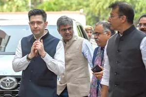 Raghav Chadha: राघव चड्ढा ने AAP छोड़ने के बाद पहली बार पंजाब में भाजपा बैठक में लिया हिस्सा