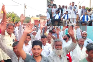 सम्भलहेड़ा में शराब का ठेका खोलने के विरोध में ग्रामीणों की सभा, आंदोलन की चेतावनी