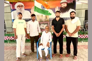 उतरप्रदेश से लापता युवक को डेरा सच्चा सौदा के श्रद्धालुओं ने परिजनों से मिलाया