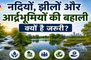 Water Conservation: नदियों, झीलों और आर्द्रभूमियों की बहाली क्यों है जरूरी? जल सुरक्षा और पर्यावरण संरक्षण पर बड़ा सवाल
