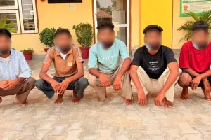 24 घंटे में सुलझी महिला हत्या की गुत्थी, 5 आरोपी गिरफ्तार 