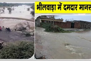 Bhilwara Rain: 35 साल बाद फूटा आस पहाड़ का झरना, किसानों के चेहरे खिले