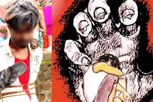 7 वर्षीय मासूम से दरिंदगी के आरोपी युवक को उग्र भीड़ ने धुना, गिरफ्तार