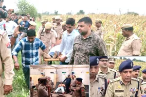 फिरोजाबाद में यूपी पुलिस ने मुठभेड़ के दौरान दो बदमाशों को किया ढेर