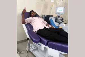 डेरा सच्चा सौदा के सेवादारों ने पेश की मानवता की मिसाल, जरूरतमंद मरीज को दान की प्लेटलेट्स