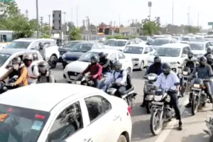 गुरुग्राम में डिलीवरी बॉय की मौत, विरोध में हाईवे जाम