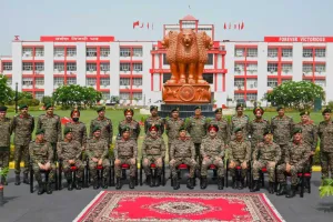 सप्त शक्ति कमान के आर्मी कमांडर का चेतक कोर क्षेत्र का दौरा