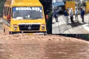 पहाड़ों में हुई बरसात तो शाहाबाद के कई गांवों में घुस गया मारकंडा नदी का पानी 