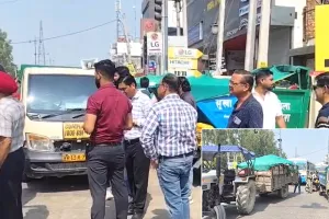 कुरुक्षेत्र में डंपिंग स्थल को लेकर हंगामा, पुलिस ने खुलवाया जाम