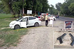 महल कलां में पुलिस और कथित गैंगस्टरों के बीच मुठभेड़, दो आरोपी गिरफ्तार