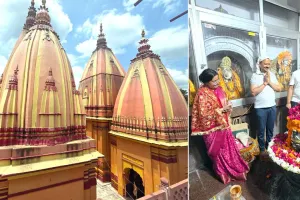 600 वर्ष पुराने विश्व प्रसिद्ध श्रीसिद्धपीठ पंचमुखी महादेव मंदिर में सावन के प्रथम दिन बनारस की तर्ज पर गूंजी भव्य शिव महाआरती, उमड़ा आस्था का सैलाब
