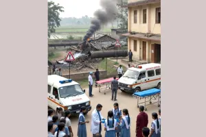 मुजफ्फरपुर में खुदाई में फटी गैस पाइपलाइन, रिसाव से सात छात्राएं बेहोश