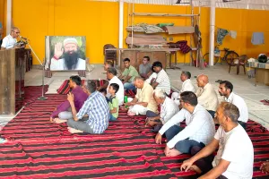 भक्ति रस में डूबी मेरठ की साध-संगत, 'चल सत्संग में तू आ' भजन पर झूमे श्रद्धालु
