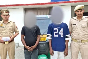 सवारी बनाकर लूटपाट करने वाला ऑटो गैंग पकड़ा गया, 2 आरोपी गिरफ्तार