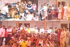 एक भोजन, अनेक मुस्कानें: अनाथ बच्चों के संग बिताया पूरा दिन, मासूम चेहरों की मुस्कान ने रोटेरियंस की आंखें कर दीं नम
