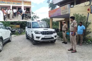 प्रताप नगर में प्लाट के कब्जे को लेकर हुआ झगड़े में अनाज मंडी प्रताप नगर में हुई पंचायत शुक्रवार तक का दिया समय