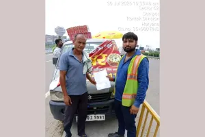 सोनीपत पुलिस एवं एनएचएआई टीम की संयुक्त कार्रवाई, हटाया गया अतिक्रमण