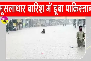 Pakistan Heavy Rain: पाकिस्तान में मूसलाधार बारिश से भारी नुकसान, घर की छत गिरने से पिता-पुत्री की मौत