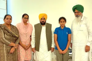 मुख्यमंत्री मान ने कबड्डी खिलाड़ी गुरजीत सिंह तूत के परिवार से दुख किया साझा 