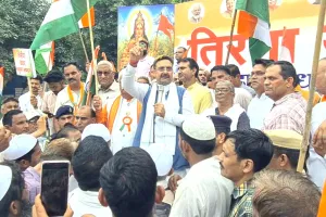 देश भक्ति के रंग मे रंगा घरौंडा