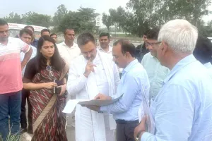 घरौंडा के समग्र विकास के लिए विभिन्न परियोजनाओं हेतु संभावित स्थलों का किया निरीक्षण: हरविंद्र कल्याण
