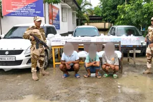 मणिपुर में 7 उग्रवादी गिरफ्तार, हथियार और गोला-बारूद बरामद