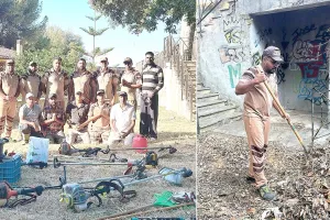 Cleanliness Campaign: रोम की साध-संगत ने चलाया सफाई अभियान 