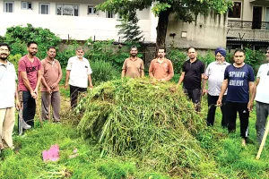 साध-संगत ने स्कूल ग्राउंड की साफ-सफाई कर बच्चों के लिए बनाया सुरक्षित खेल मैदान