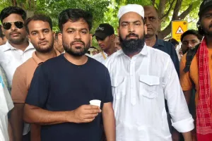 सीजेपी प्रदर्शन में शामिल महिला का मोहम्मद जुनैद पर अनुचित हरकत करने का आरोप