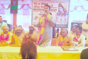 42वें विशाल कांवड़ सेवा शिविर का शुभारंभ, संगीत सोम ने किया उद्घाटन; अखिलेश यादव व कांग्रेस पर साधा निशाना