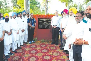 स्वास्थ्य मंत्री डॉ. बलबीर सिंह ने विकास नगर में नवनिर्मित पार्क का किया उद्घाटन 