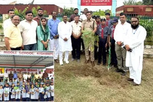 Ek Ped Maa Ke Naam: किशनपुरा में शिवाजी प्रेस क्लब ने लगाया तीसरा ‘एक पेड़ मां के नाम’ पौधारोपण कार्यक्रम