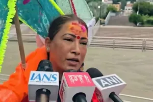 Uttarakhand News: 2036 ओलंपिक भारत में हो, हरिद्वार से कांवड़ लेकर निकलीं उत्तराखंड की खेल मंत्री रेखा आर्य