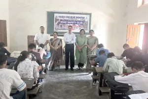 Road Safety: सड़क सुरक्षा को लेकर प्रश्रोतरी प्रतियोगिता आयोजित, रोहन में मारी बाजी 