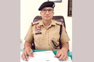 सतीश कुमार ने संभाला सिटी थाना एसएचओ का कार्यभार