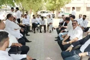 बार संघ अध्यक्ष को धमकी मामले में दूसरे दिन भी पुलिस की कोर्ट में 'नो एंट्री' 