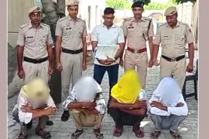 दुकानदार के साथ मारपीट करने के मामले में चार आरोपी गिरफ्तार