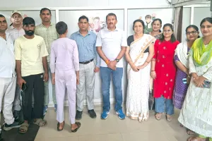 जम्मू-कश्मीर से लापता बच्चा भिवानी में मिला, सीडब्ल्यूसी व क्राइम ब्रांच के प्रयासों से परिजनों को सौंपा