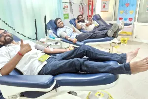 Blood Donation: जन्मदिन की खुशी में रक्तदान कर जतिंदर ने पेश की मानवता की मिसाल