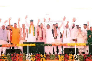 बवानी खेड़ा अनाज मंडी में 78 करोड़ रुपए की 7 परियोजनाओं का हुआ उद्घाटन-शिलान्यास