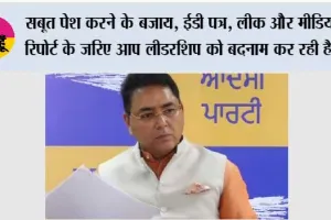 सबूत पेश करने के बजाय, ईडी पत्र, लीक और मीडिया रिपोर्ट के ज़रिए आप लीडरशिप को बदनाम कर रही है: अमन अरोड़ा