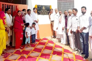 गौसेवा की मिसाल बना कस्वां परिवार, 20 लाख से बने दो शेडों का लोकार्पण 