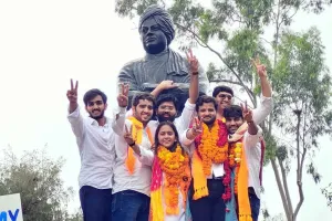 DUSU Election 2026 Result: एबीवीपी की तीन सीटों पर जीत, भाजपा ने कहा- राष्ट्रविरोधी ताकतों पर देशभक्ति की विजय